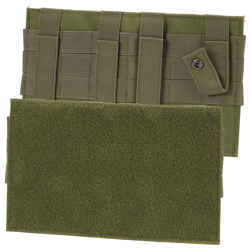 BENECREAT Panneau molle tactique kaki foncé 150x252mm