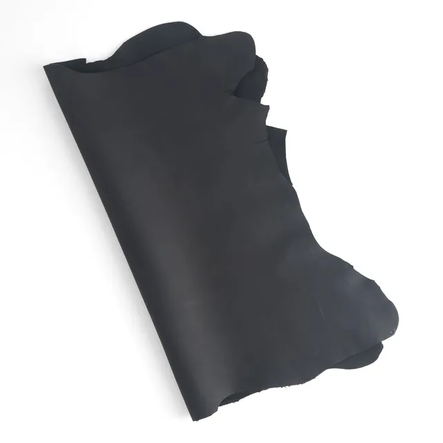 Tandy Leather Nappa petit cuir noir fin 1-3 oz