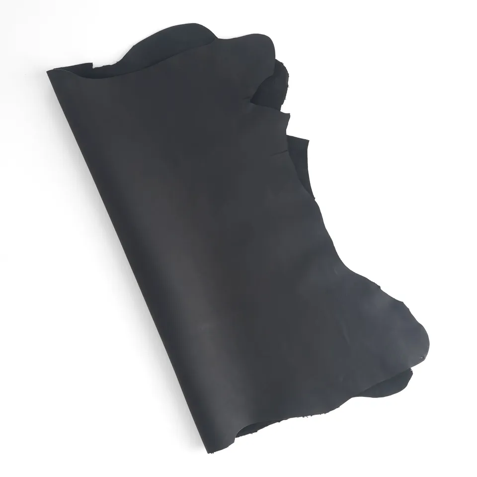 Tandy Leather Nappa petit cuir noir fin 1-3 oz