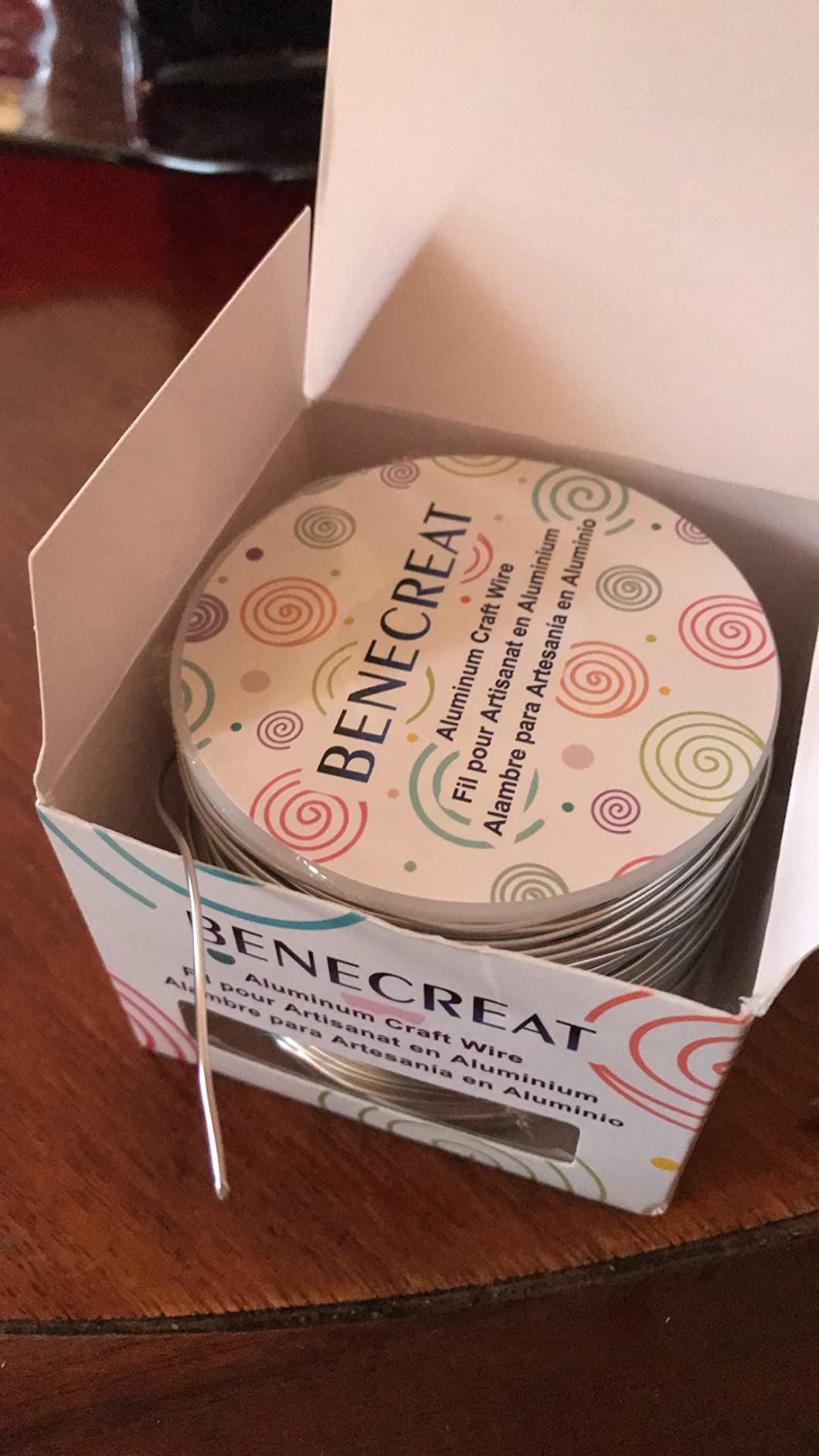 BENECREAT fil aluminium violet 0,8 mm 235 m