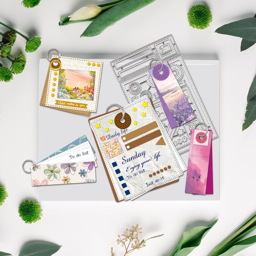 BENECREAT Calendrier matrice de découpe métal planner