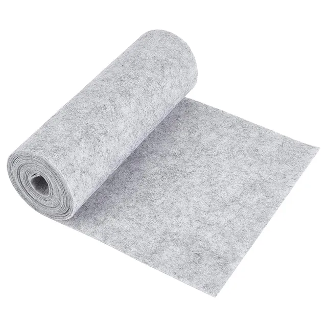 BENECREAT Feutre Gris Clair 3 m x 20 cm 1 mm Non-tissé