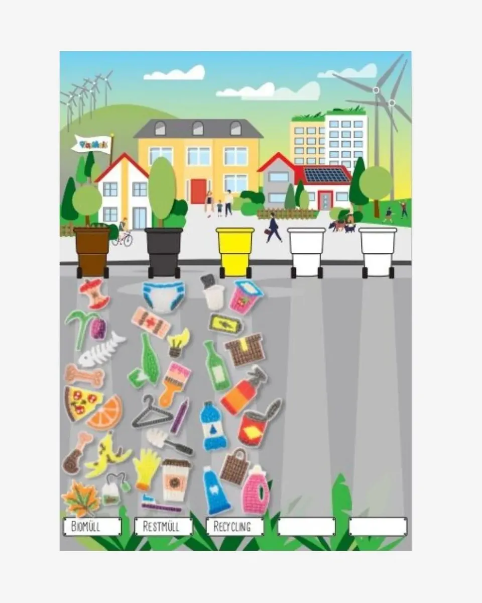 PLAYMAÏS Eduline Smart Kids Waste Experts tri déchets