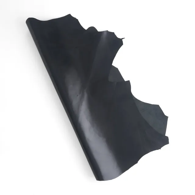 Tandy Leather Designer Petit cuir noir vitré 1-3 oz