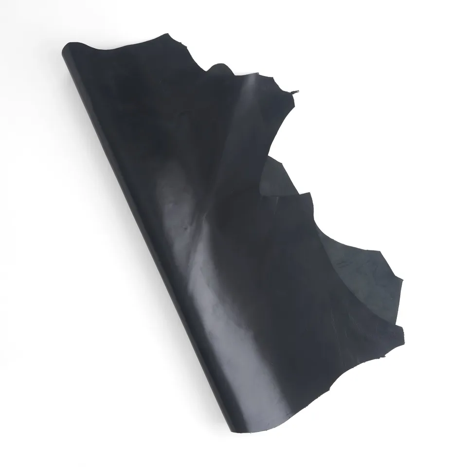 Tandy Leather Designer Petit cuir noir vitré 1-3 oz