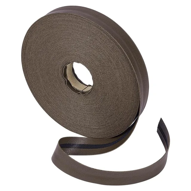 BENECREAT Biais Simili Cuir Café 20 mm x 23 m PU