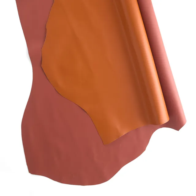 Tandy Leather Designer italien flanc cuir vachette tan