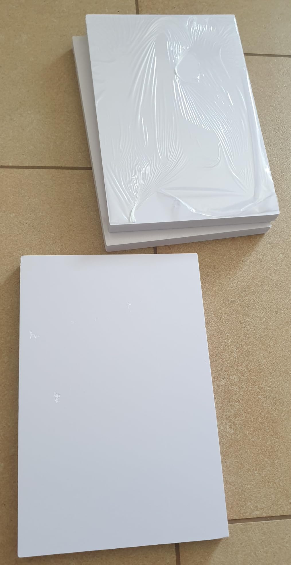 BENECREAT Feuille mousse PVC noire 30x20 cm 10 mm x3