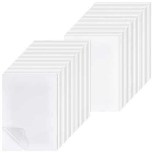 BENECREAT Feuilles Plastification Adhésives A4 Ciel Étoilé x50
