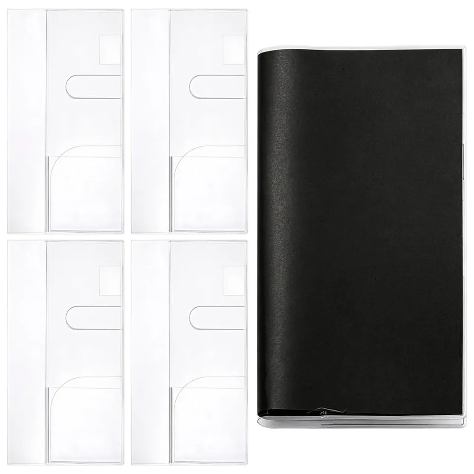 BENECREAT Housse PVC Transparente 198x103mm Lot 4