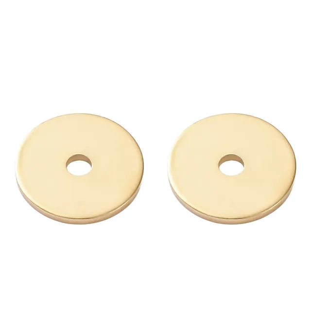 BENECREAT perles disque 6x0.5 mm dorées 500 pcs