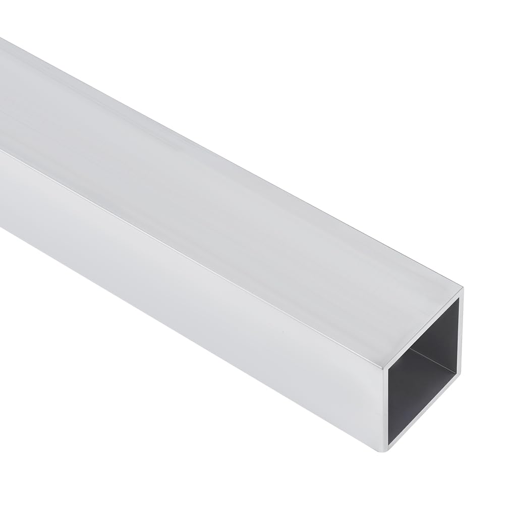 BENECREAT Tube Carré Alu 6061 30x3,8cm 2 pcs