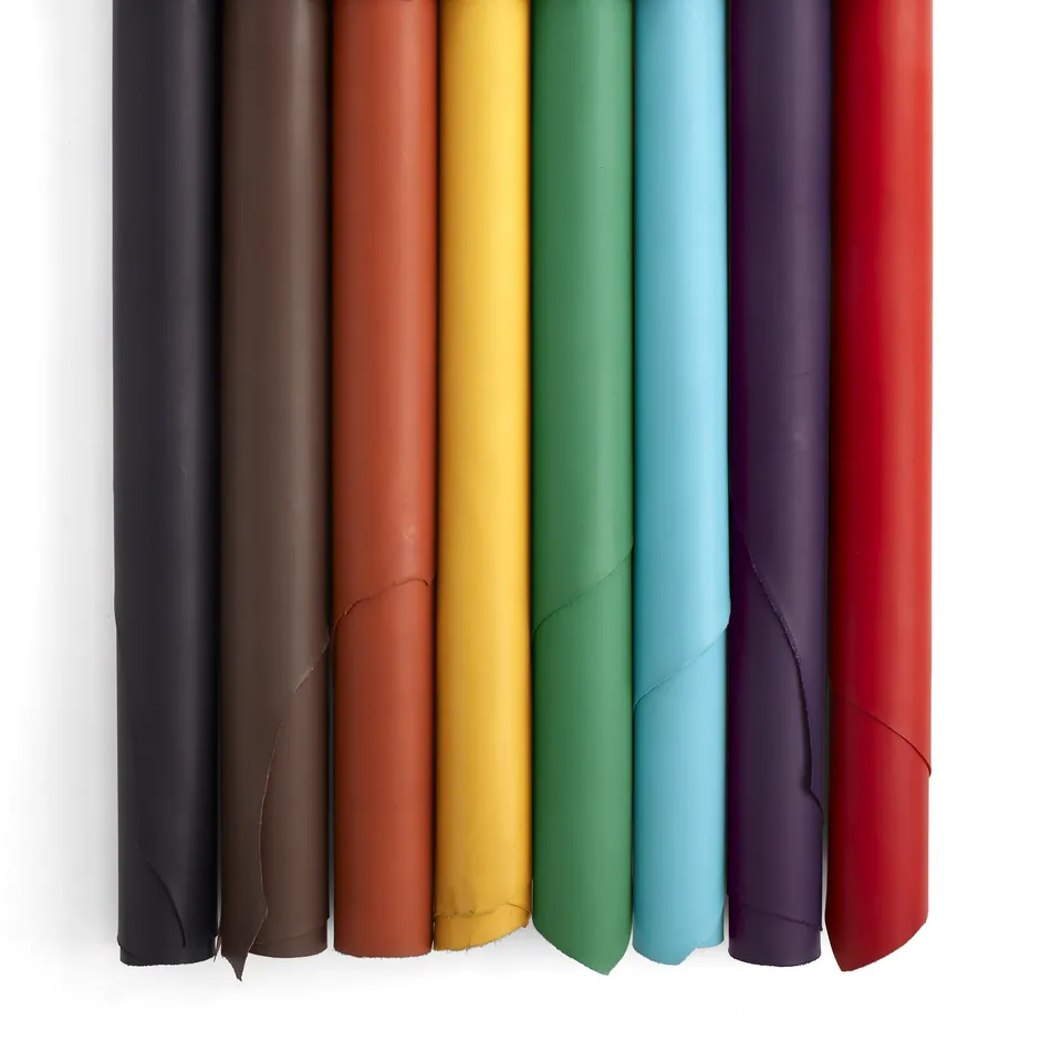 Tandy Leather côté cuir vachette tannage végétal teinté