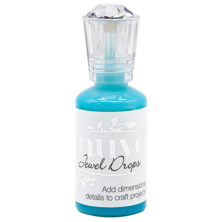 Nuvo Jewel Drops Flacon 3D Translucide Scrapbooking Mix Media