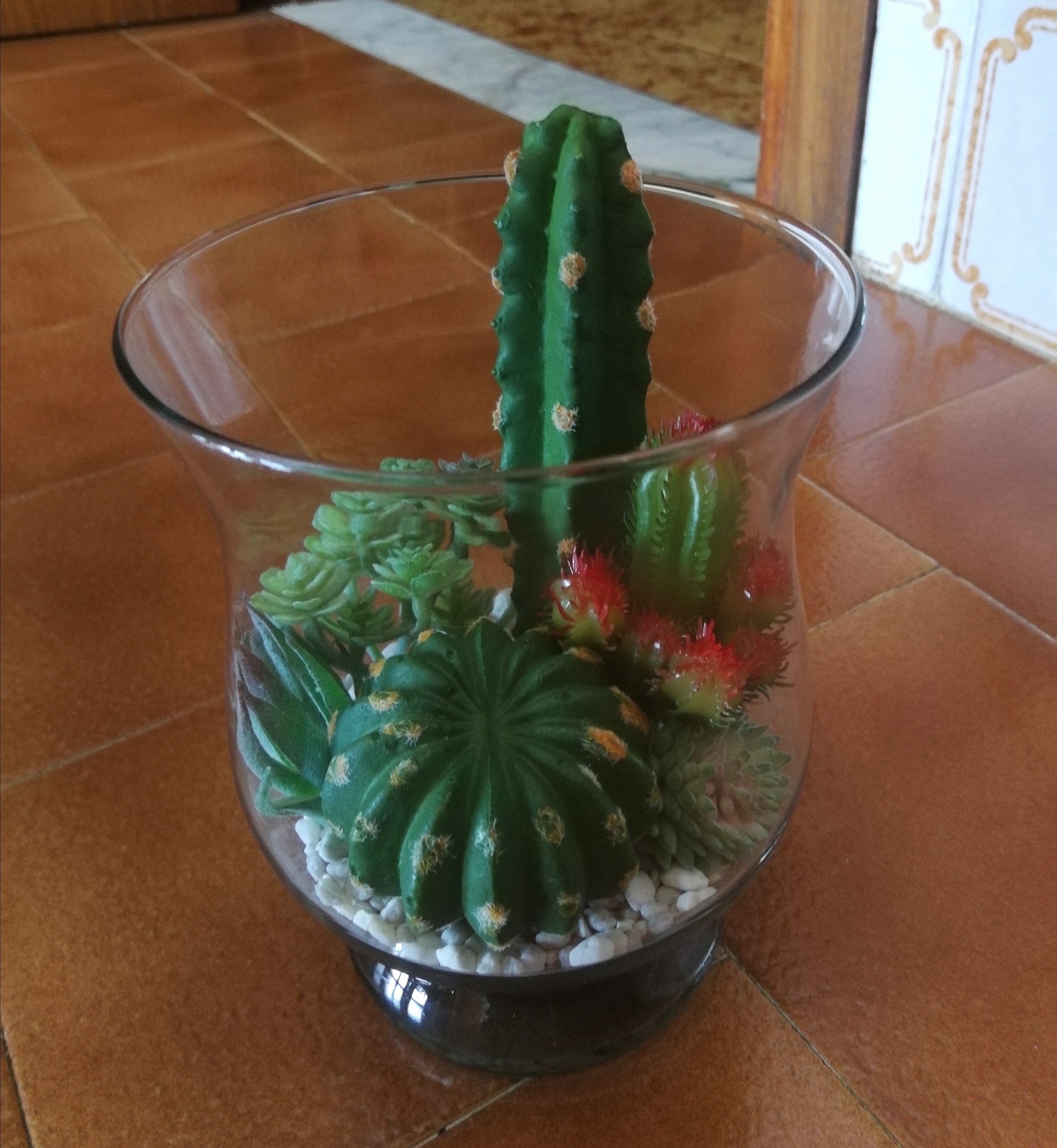 Cayway plantes succulentes artificielles Style 11 bleu 21 pcs
