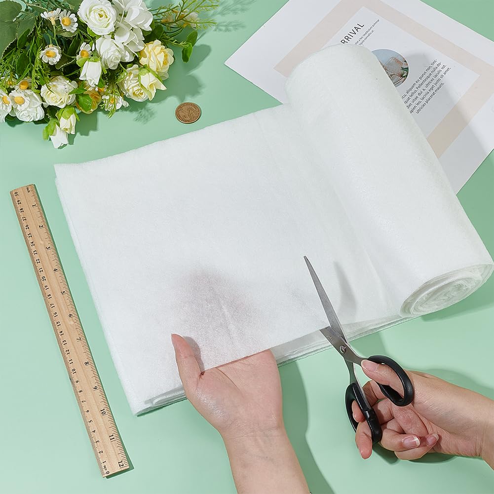 BENECREAT Filtre ventilation rouleau 8m x 25cm blanc