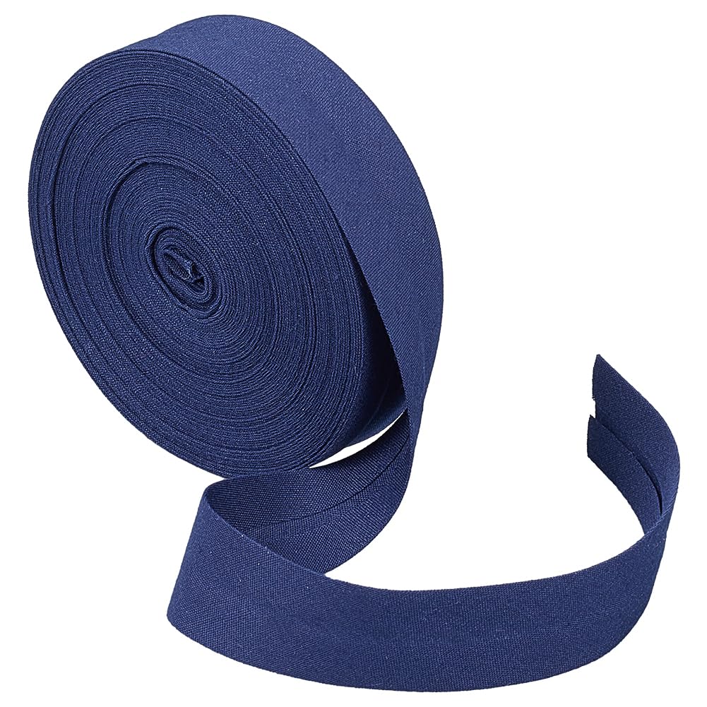 BENECREAT biais simple 20 mm noir 10 m polycoton