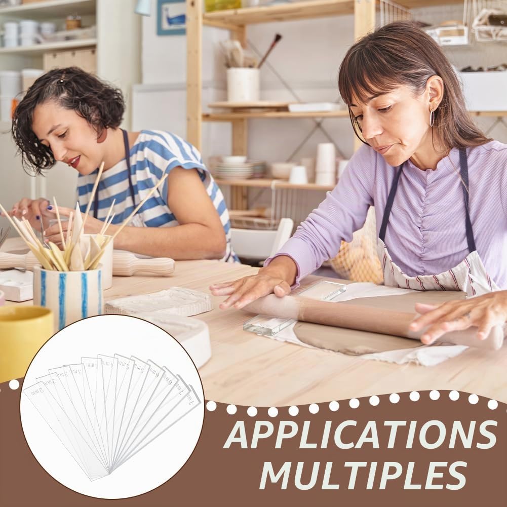 BENECREAT guides profondeur argile polymère 12 pcs 6 tailles