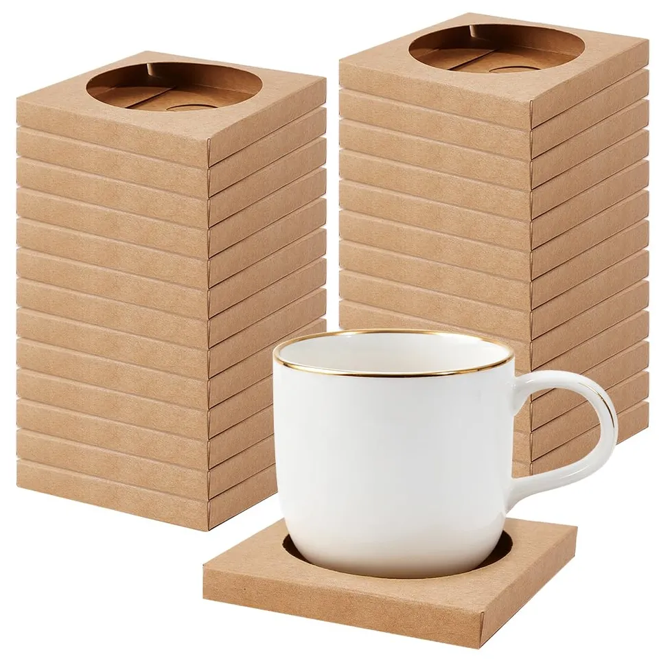 BENECREAT Boîte Cadeau Fenêtre 115x115mm Savon