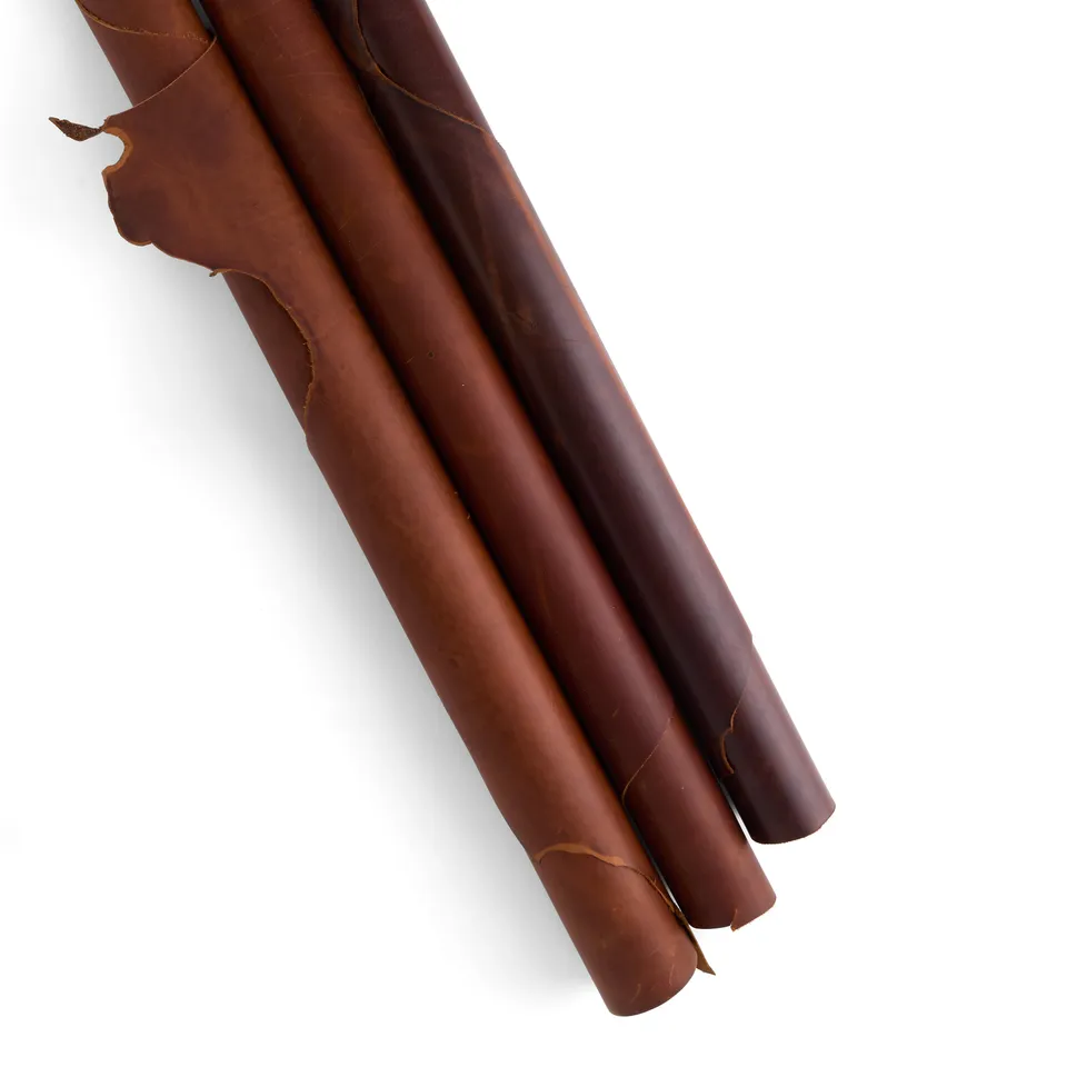 Tandy Leather flanc cuir vachette marron 21-25 pi²