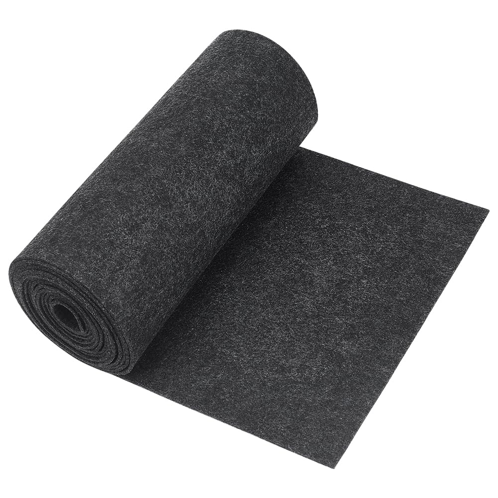 BENECREAT Feutre Tissu Rouleau 3m x 24cm 2mm Blanc