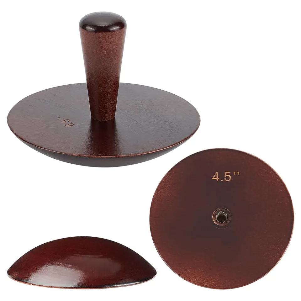 BENECREAT Moules Poterie Bois 114/140/161mm 3pcs + Poignée