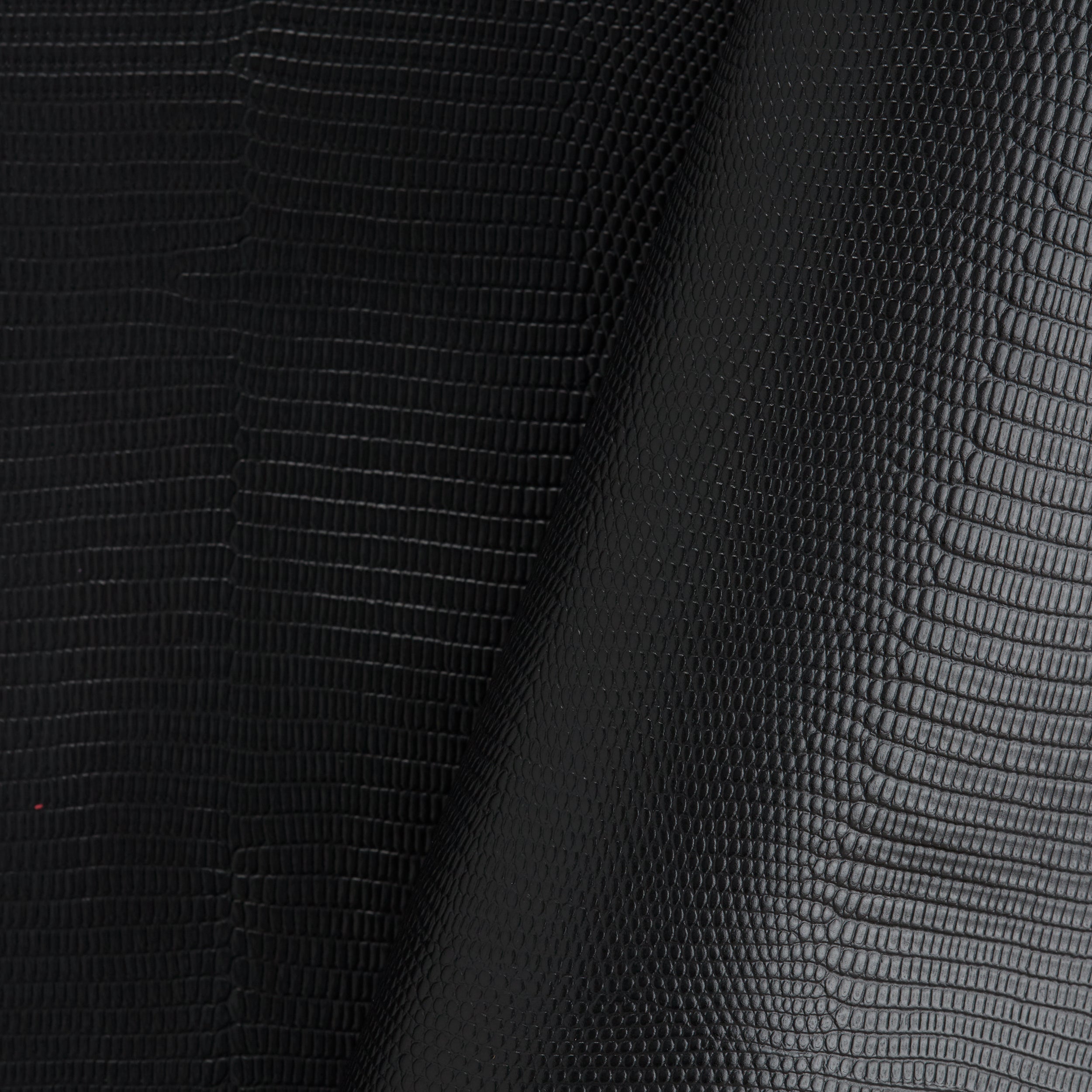 Tandy Leather petite peau chèvre lézard noir 1-3 oz