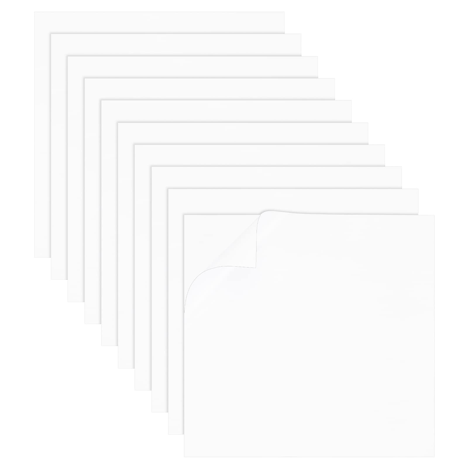 BENECREAT feuilles mousse adhésive noire 1 mm 21x30 cm x10