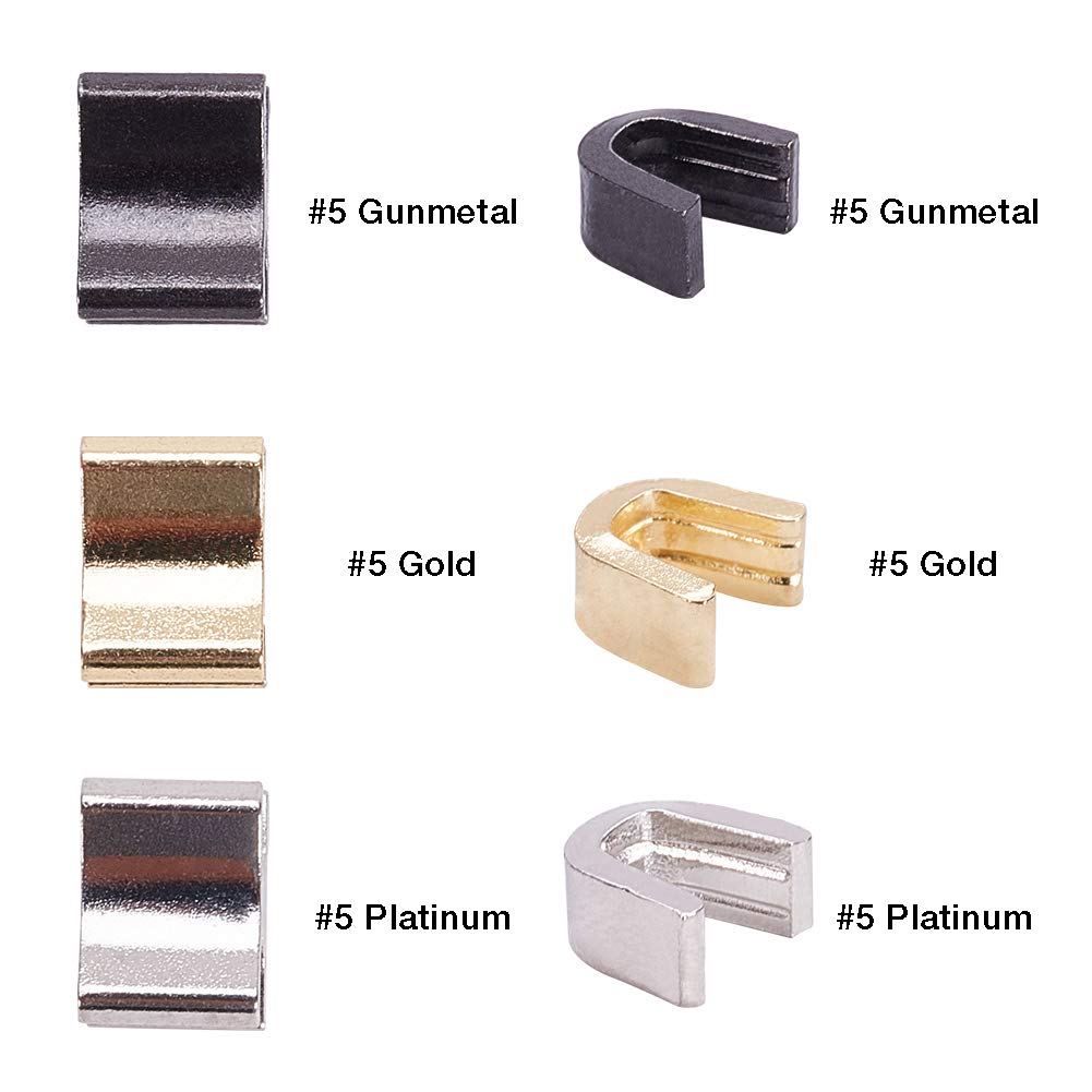 BENECREAT réparation fermeture éclair laiton N°5 30 kits