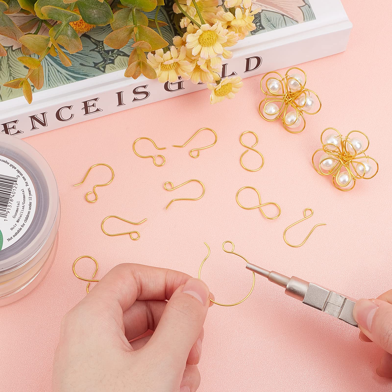 BENECREAT Fil Cuivre 0,8 mm Fil Bijoux 10 m Nu