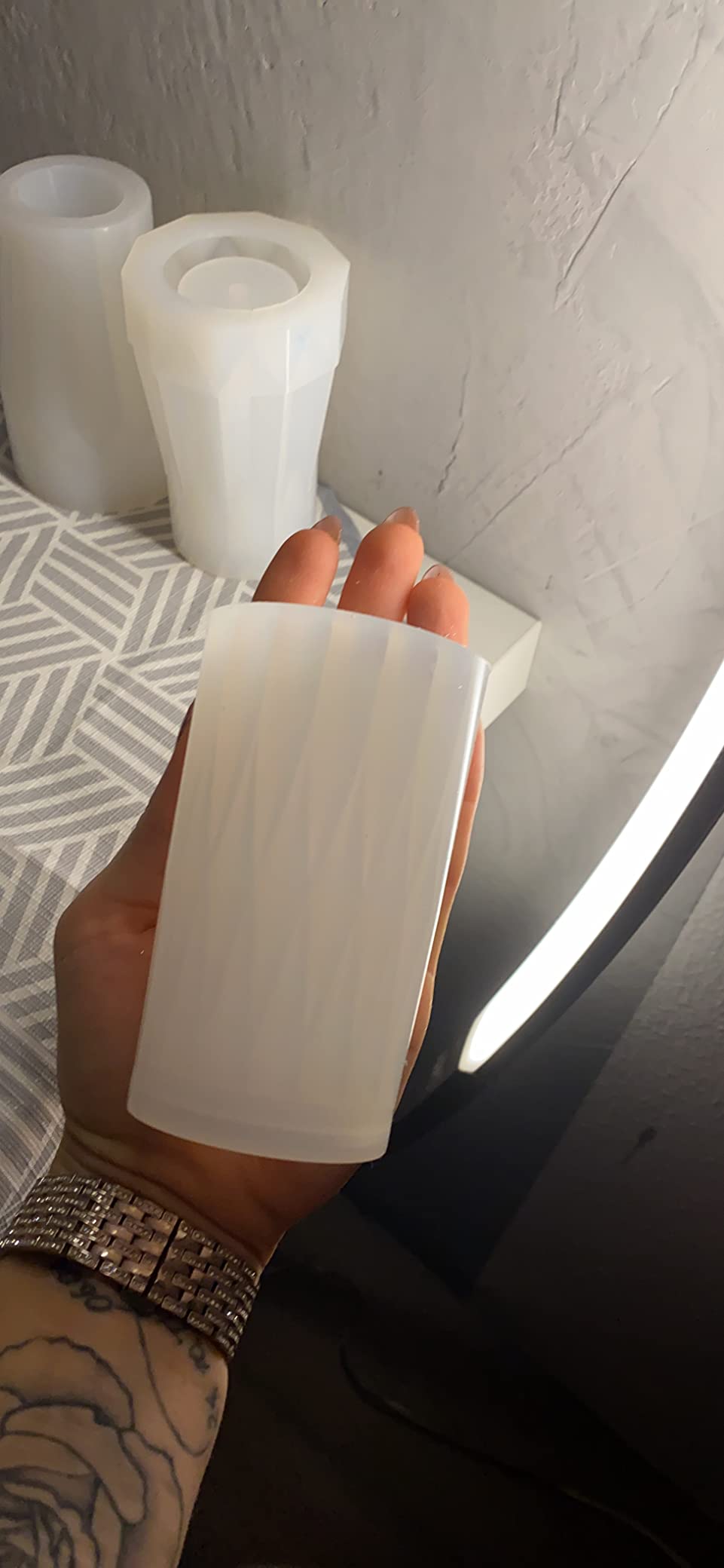 Cayway Style 3 Moule Vase Silicone Résine Lot 3