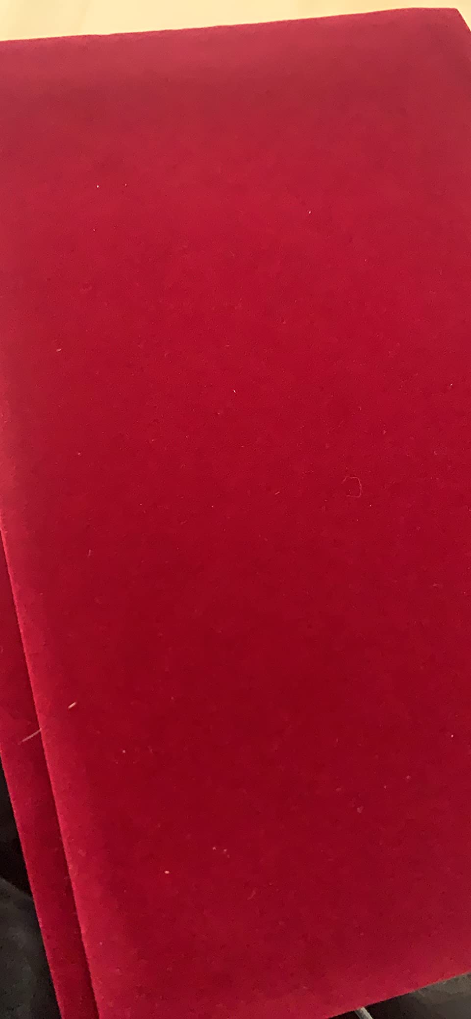 BENECREAT Feuilles Velours Adhésif Rouge Foncé A4 x20
