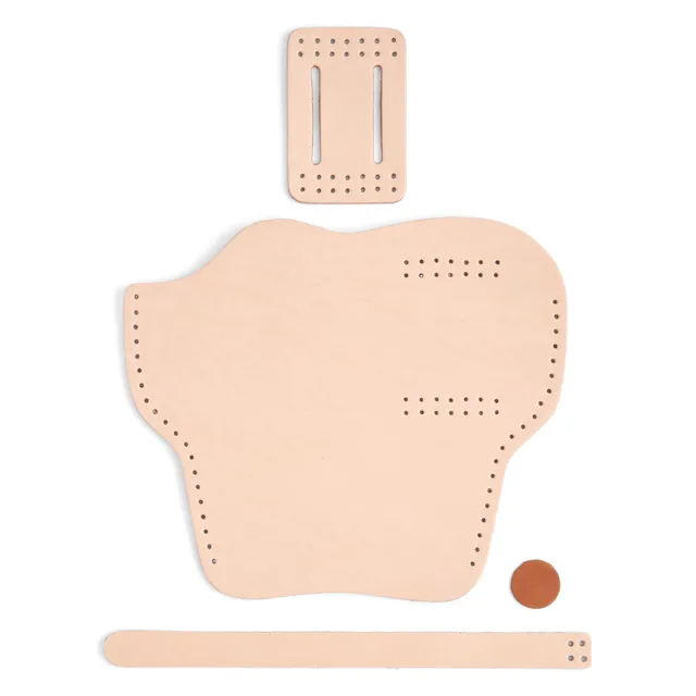 Tandy Leather Bullseye kit holster cuir semi-auto x10 moyen