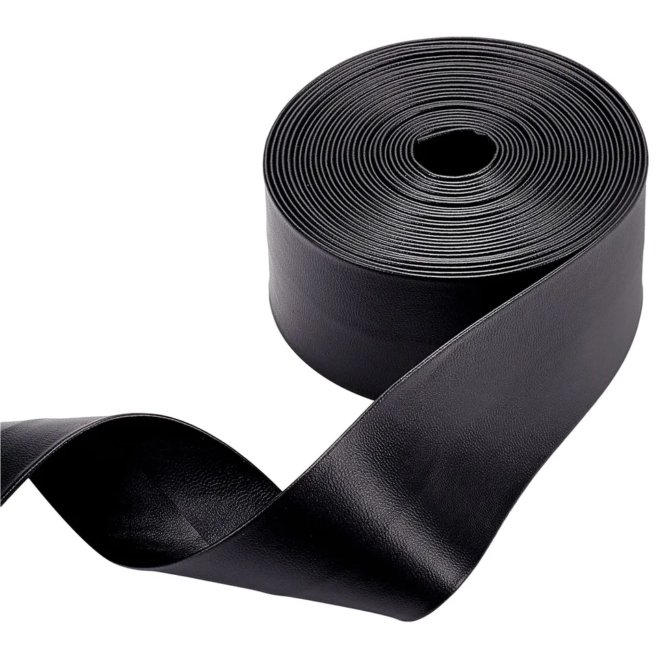 BENECREAT bande similicuir noir 40mm x 5m
