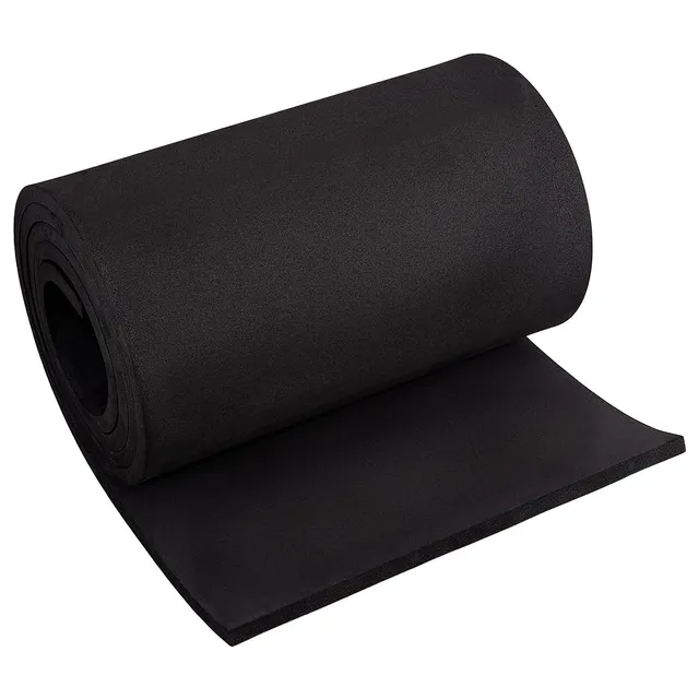 BENECREAT Rouleau Mousse EVA Noir 2 m x 30 cm 10,5 mm