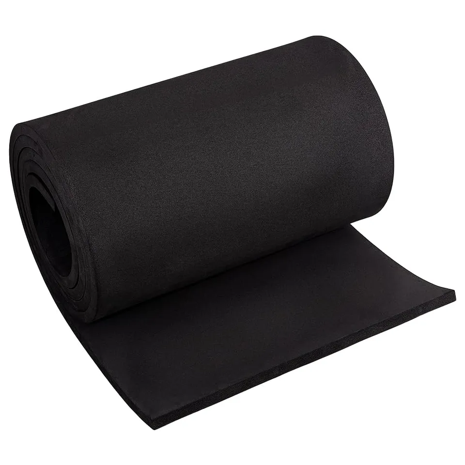 BENECREAT Rouleau Mousse EVA Noir 2 m x 30 cm 10,5 mm