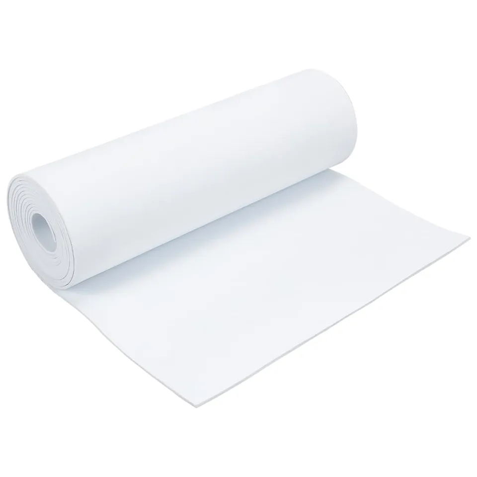 BENECREAT Rouleau Mousse EVA Blanche 3m 35cm 3mm Souple