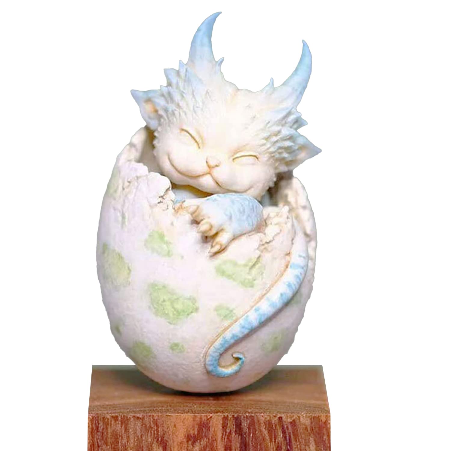 Cayway Style 4 moule silicone œuf dragon 3 pcs paillettes