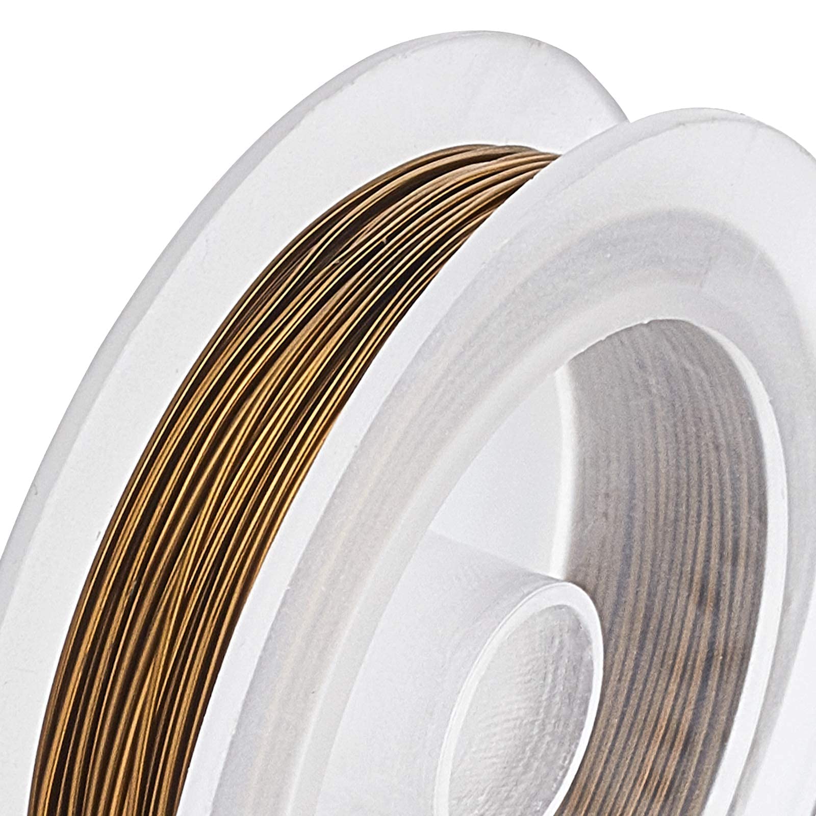BENECREAT Fil Cuivre Bronze Antique Bijoux 0,7mm 20m