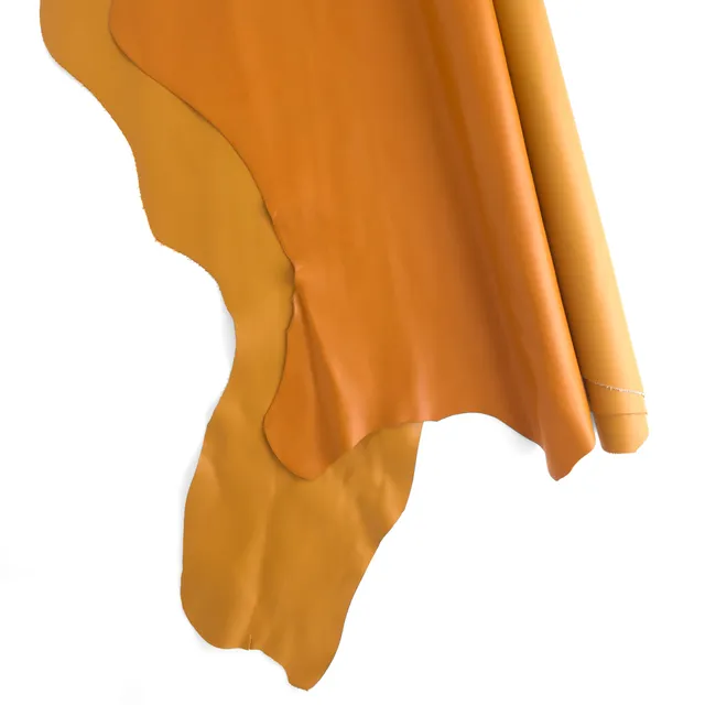 Tandy Leather Designer Italien peau cuir moutarde 3-4 oz