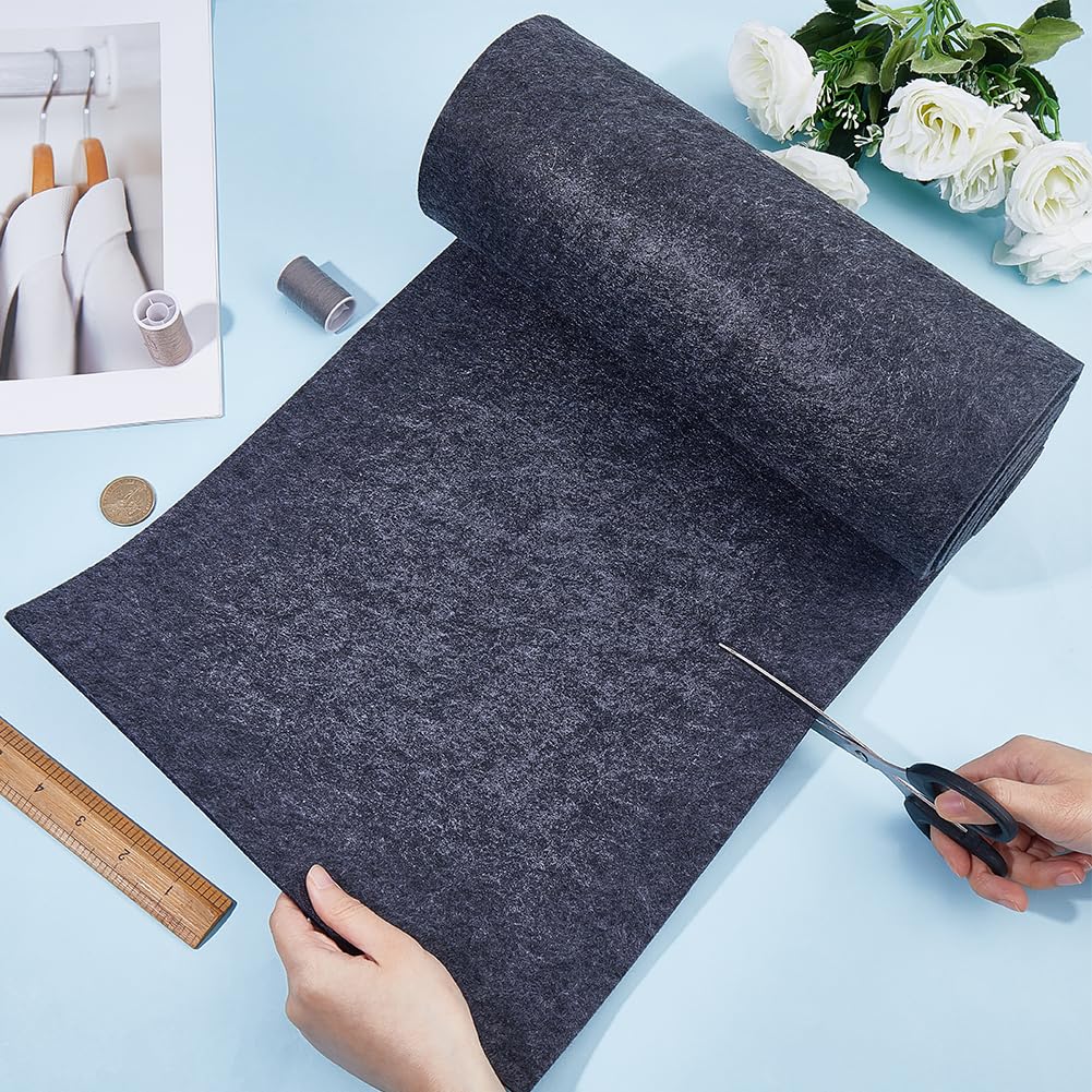 BENECREAT rouleau feutre gris foncé 200x30cm 5mm souple
