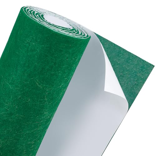 BENECREAT rouleau feutre tissu feutre vert 2 m x 30 cm