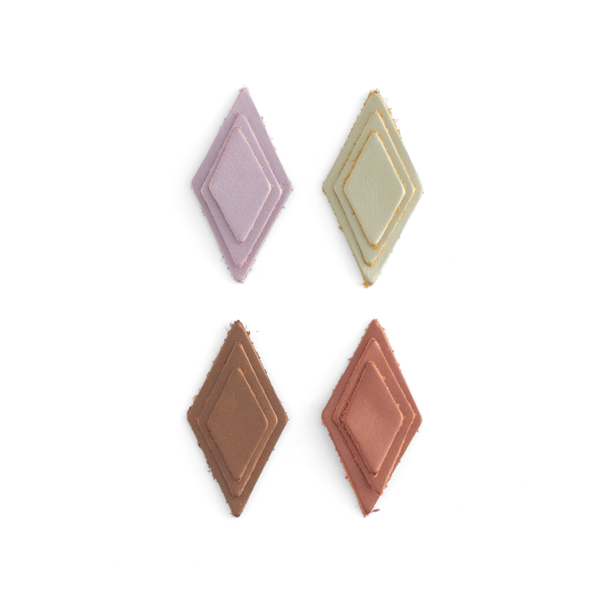 Tandy Leather Mini Formes cuir diamant lot de 60