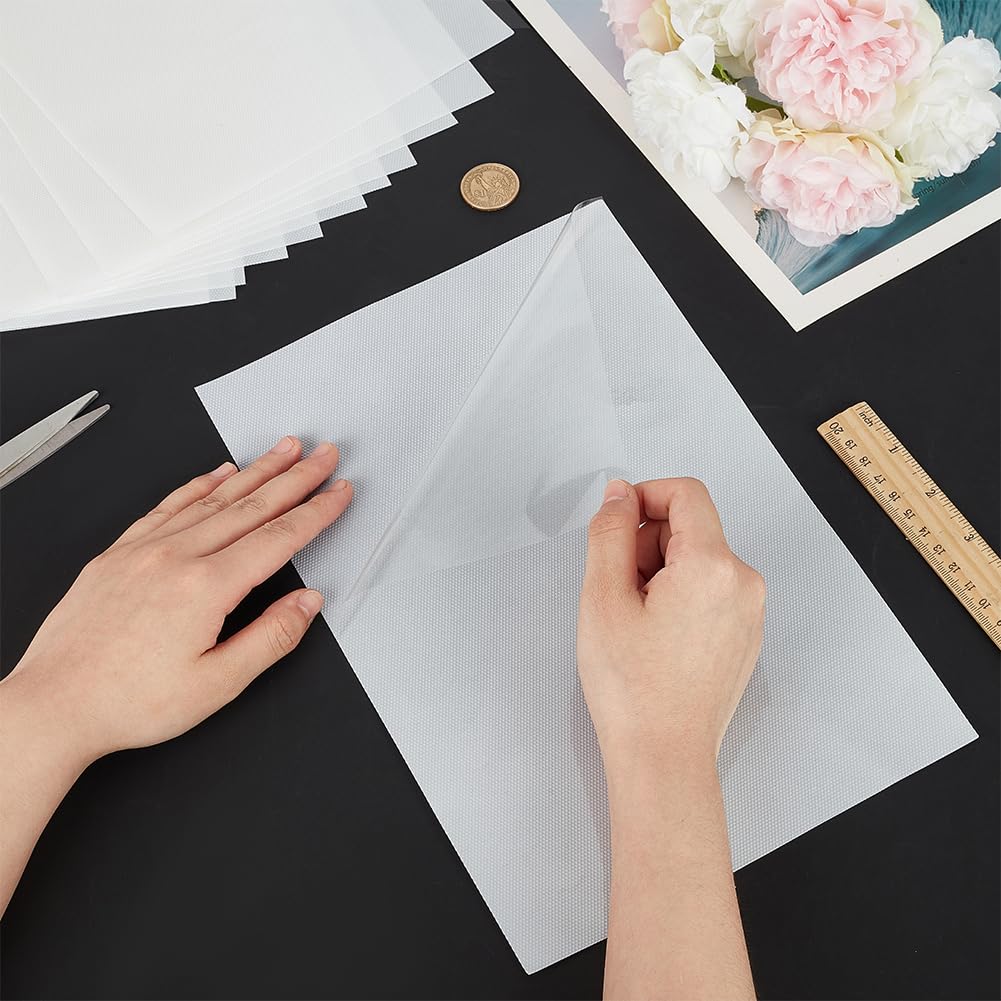 BENECREAT Papier Transfert Strass Hotfix 30x20cm Lot 30