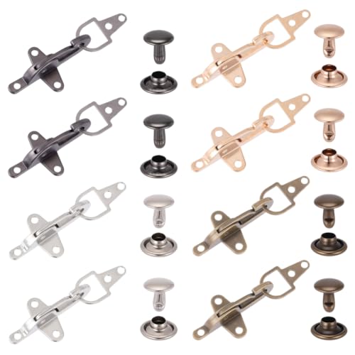 BENECREAT boucles homard alliage 85mm x8 4 couleurs