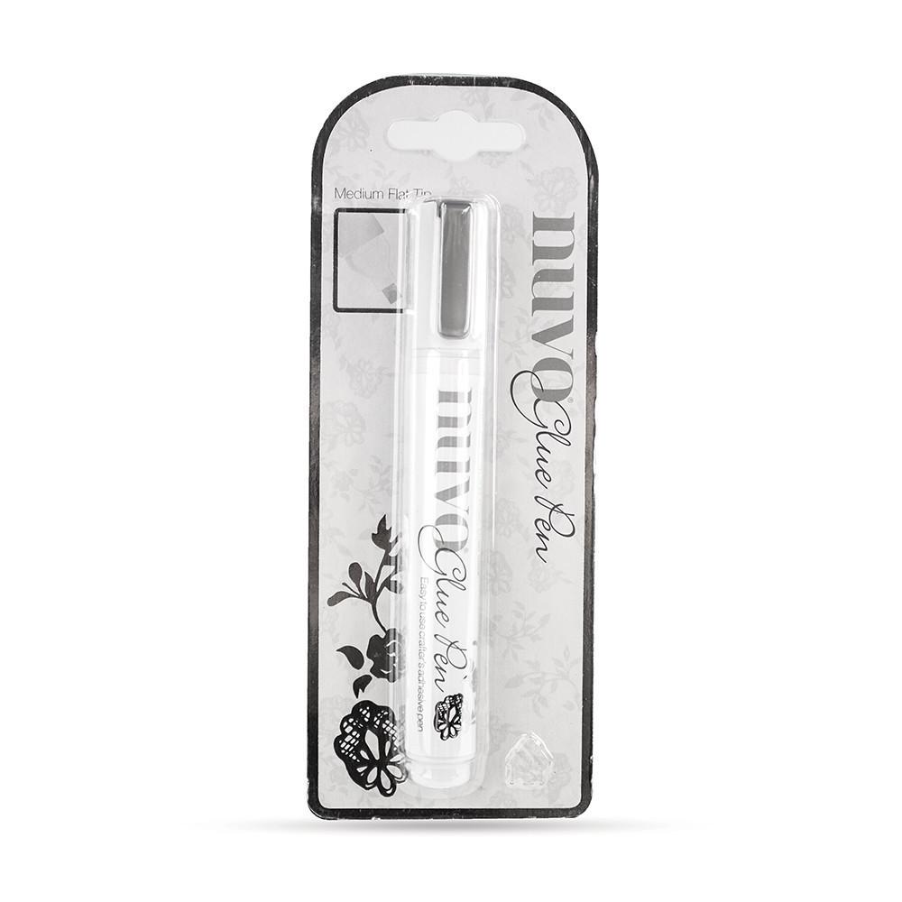 Nuvo Glue Pens stylo colle précision bleue