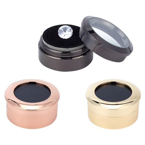 BENECREAT Boîtes bijoux vitrine diamant 3 couleurs