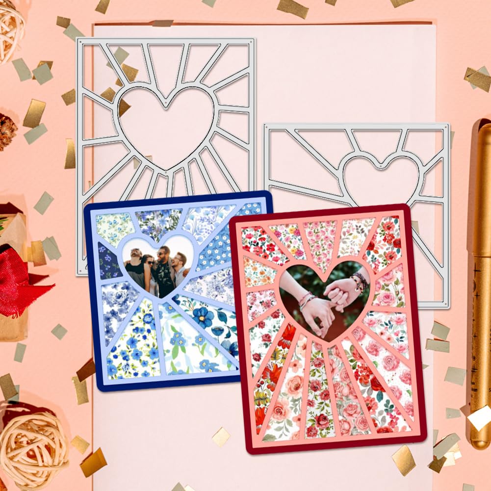 BENECREAT Bordure Radiale Coeur matrices de découpe 2 pcs acier