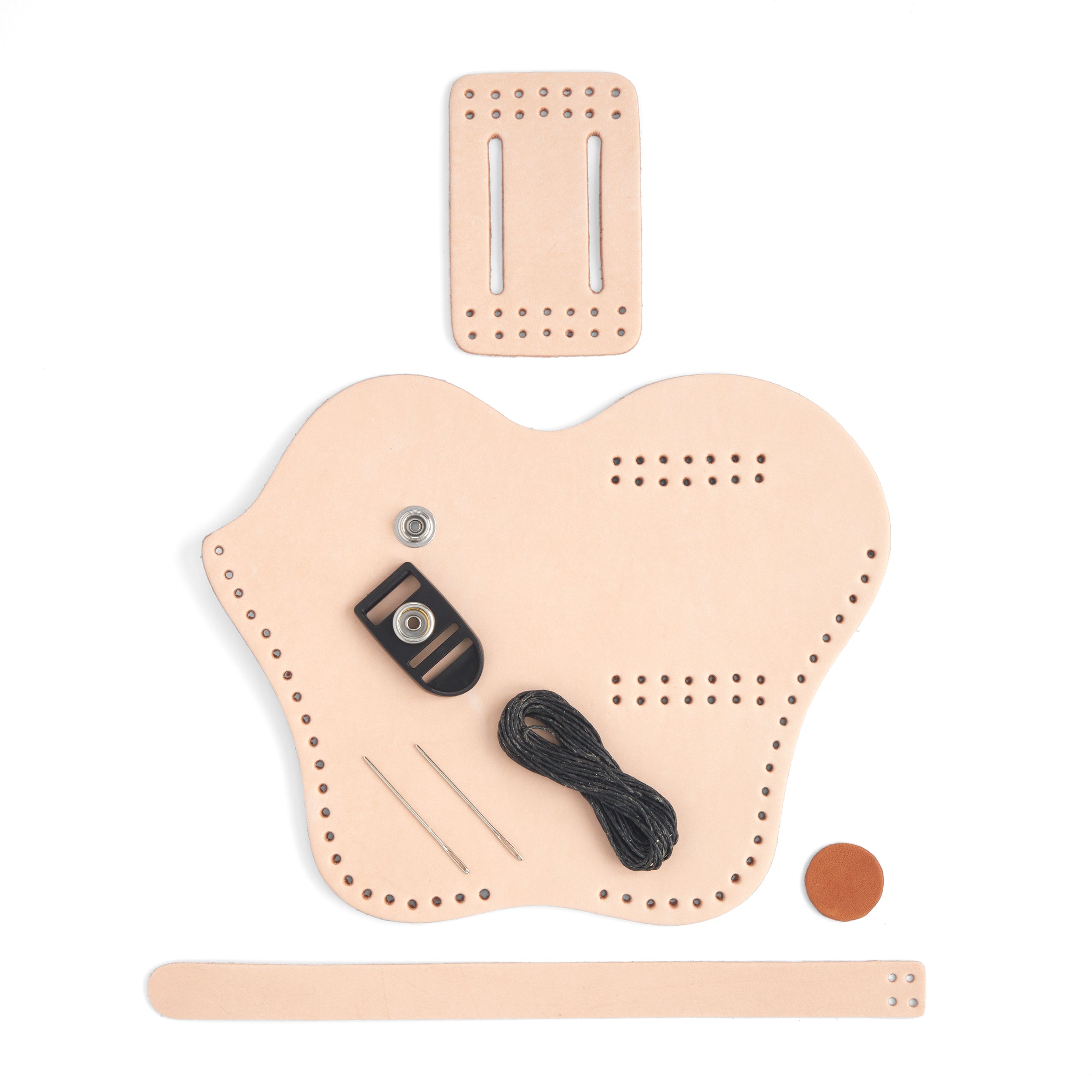 Tandy Leather Bullseye kit étui revolver cuir lot 10 moyen