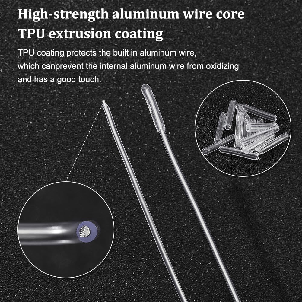 BENECREAT Fil aluminium 1,5 mm transparent 30 m